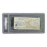 Bob Gibson St. Louis Cardinals Signed Slabbed Bank Check #2426 PSA/DNA - Sports Integrity