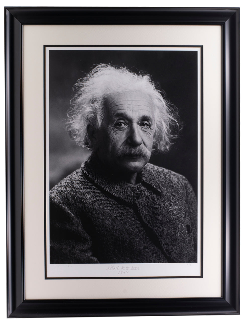 Albert Einstein Framed 16x22 Historical Photo Archive Fine Art Giclee