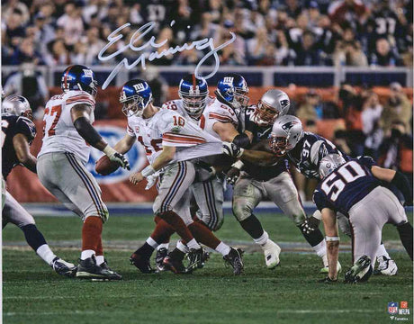 Eli Manning Signed 8x10 New York Giants Super Bowl Great Escape Photo Fanatics
