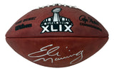 Eli Manning New York Giants Signed Super Bowl XLIX NFL Duke Football Fanatics