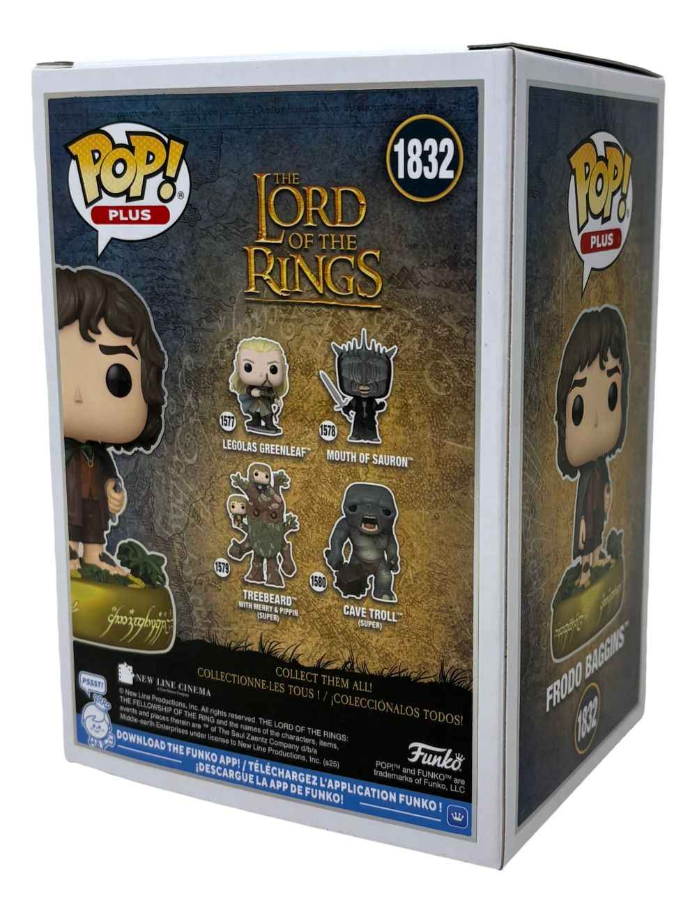 Elijah Wood Signed The Lord Of The Rings Funko Pop #1832 Frodo BAS