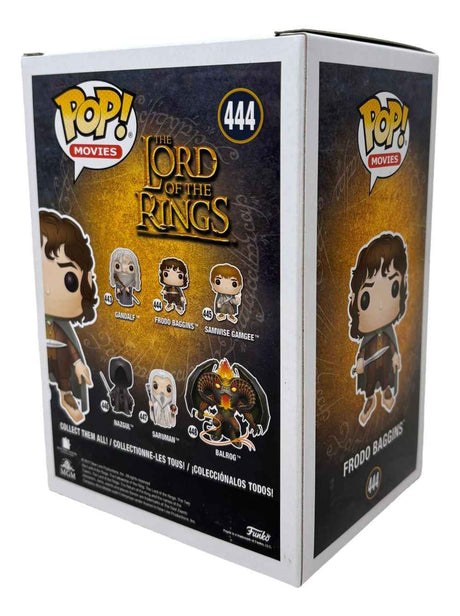Elijah Wood Signed The Lord Of The Rings Funko Pop #444 Frodo Baggins BAS