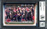 Elly De La Cruz Signed 2024 Topps #238 Cincinnati Reds Rookie Card BAS Auto 10