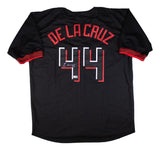 Elly De La Cruz Cincinnati Signed Black Baseball Jersey GTSM