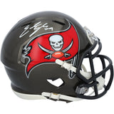 Emeka Egbuka Autographed Tampa Bay Buccaneers Speed Mini Helmet Fanatics