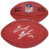 Emeka Egbuka Autographed Wilson NFL Official Duke Football Fanatics