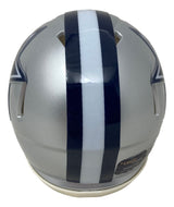 Emmitt Smith Signed Dallas Cowboys Mini Speed Helmet Prova Hologram