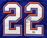 Emmitt Smith Florida Signed Blue Football Jersey Prova Hologram