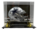 Emmitt Smith Signed Dallas Cowboys Mini Speed Helmet Prova Hologram w/ Case