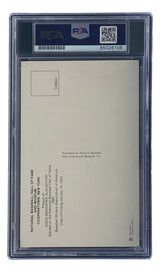 Enos Slaughter Signed 4x6 St Louis Cardinals HOF Plaque Card PSA/DNA 85026108 - Sports Integrity