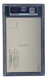 Enos Slaughter Signed 4x6 St Louis Cardinals HOF Plaque Card PSA/DNA 85026113 - Sports Integrity