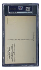 Enos Slaughter Signed 4x6 St Louis Cardinals HOF Plaque Card PSA/DNA 85026114 - Sports Integrity