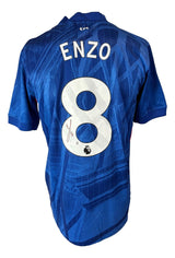 Enzo Fernandez Signed Chelsea FC Nike Soccer Jersey BAS