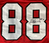 Eric Lindros Canada Signed Red Hockey Jersey HOF 16 Inscribed JSA ITP