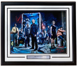 Giancarlo Esposito RJ Mitte Signed Framed 16x20 Breaking Bad Photo BAS LOA