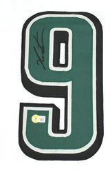 Jalen Carter Autographed White Pro Style Jersey- Beckett W Hologram *Black