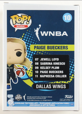 Paige Bueckers Signed "Wings" #10 Funko Pop! - PSA