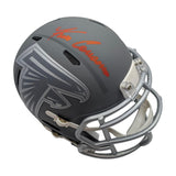 Kirk Cousins Autographed Atlanta Falcons Slate Mini Helmet - BAS