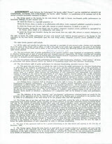 Jim Henson The Muppets Authentic Signed 1975 Document PSA/DNA #V10668