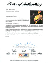 Eric Clapton Authentic Signed 'Just One Night' Album Cover PSA/DNA #AA01978