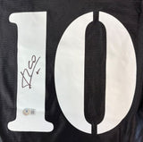 Luis Figo Signed Real Madrid Black Adidas Soccer Jersey BAS