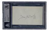 Forrest Gregg Green Bay Packers Signed Slabbed Index Card BAS - Sports Integrity