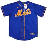 Francisco Alvarez Signed New York Mets Nike Replica Baseball Jersey BAS