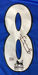 Frank Lampard Signed Chelsea FC Umbro Centenary Soccer Jersey BAS