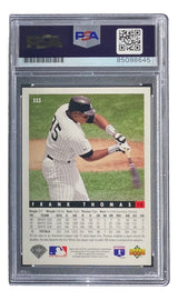 Frank Thomas Signed 1993 Upper Deck #555 Chicago White Sox Trading Card PSA/DNA - Sports Integrity