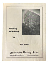 Franklin & Marshall vs Ursinus November 8 1952 Official Game Program - Sports Integrity