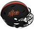 Myles Garrett Autographed Cleveland Browns Brown Alpha Dog Alternate Speedflex Authentic Helmet Beckett
