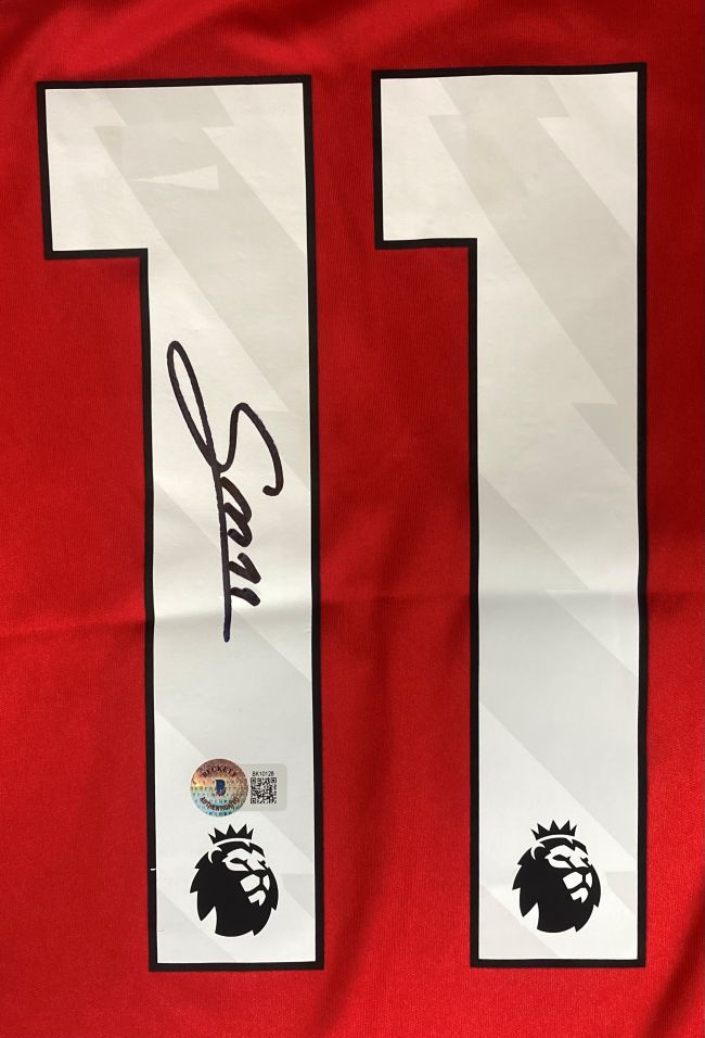 Gabriel Martinelli Signed Arsenal Adidas Soccer Jersey BAS