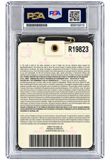 Gary Player Signed 2009 Masters Augusta National Badge 61 74 78 PSA/DNA