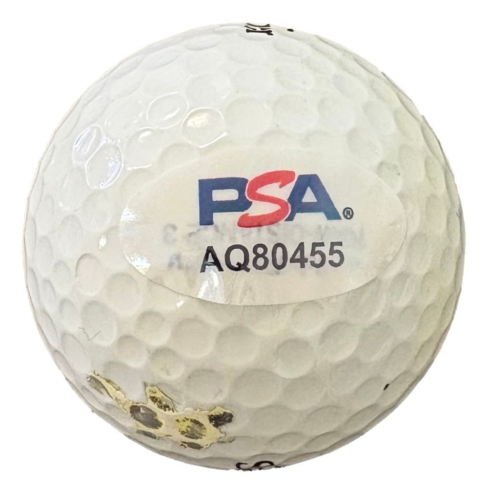 Gary Player Signed Slazenger Masters Logo Golf Ball PSA/DNA