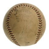 Lou Gehrig 1928 New York Yankees Team Signed Official NL Baseball JSA