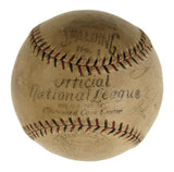 Lou Gehrig 1928 New York Yankees Team Signed Official NL Baseball JSA