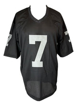 Geno Smith Las Vegas Signed Black Football Jersey BAS