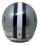 George Pickens Signed Dallas Cowboys Full Size Replica Speed Helmet JSA QR
