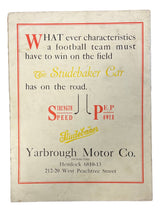 Georgia Tech Yellow Jackets 1924 Football Yearbook Program George Gardner Cover