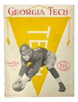 Georgia Tech Yellow Jackets 1926 Football Yearbook Program Owen Poole Cover