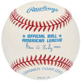 President Gerald Ford Signed Official American League Baseball BAS LOA