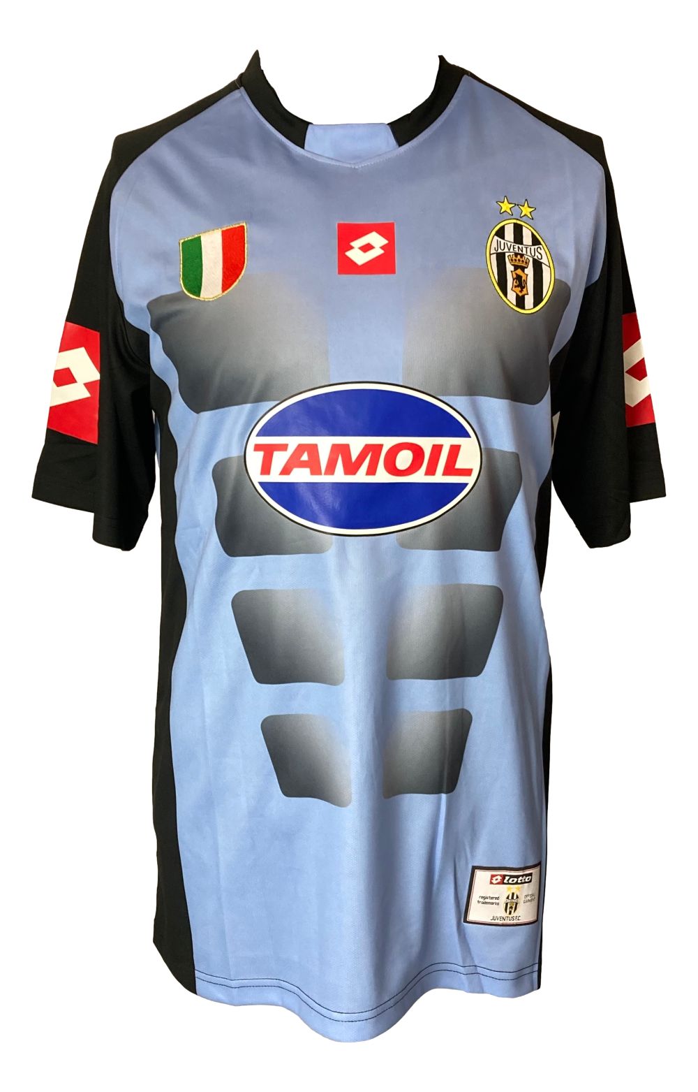 Gianluigi Buffon Signed Juventus Lotto Blue Soccer Jersey BAS