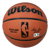 Giannis Antetokounmpo Milwaukee Bucks Signed NBA Wilson I/O Basketball BAS