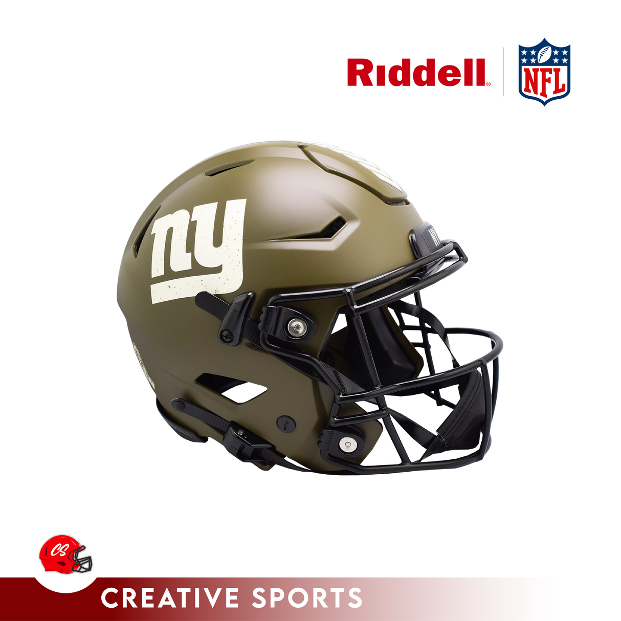 New York Giants 2022 Salute to Service Riddell SpeedFlex Authentic Pro-Line Football Helmet