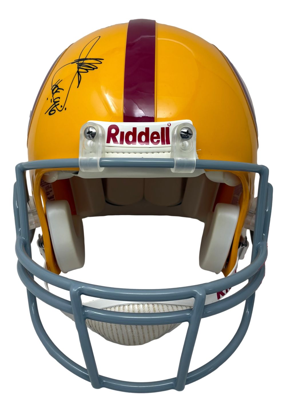 Joe Gibbs Sonny Jurgenson Signed Redskins FS Authentic Helmet HOF Insc JSA Holo