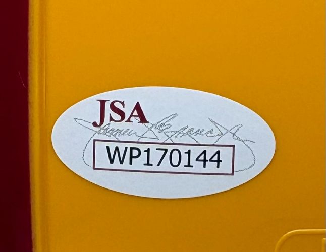Joe Gibbs Sonny Jurgenson Signed Redskins FS Authentic Helmet HOF Insc JSA Holo