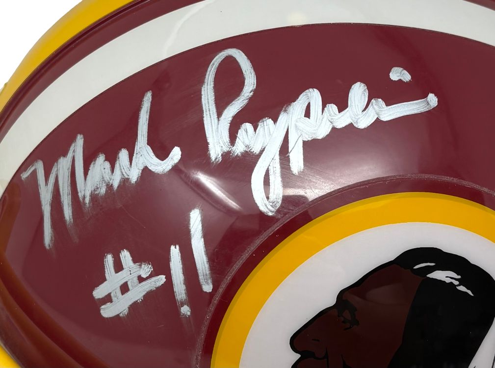 Joe Gibbs Mark Rypien Signed Redskins Full Size Authentic Helmet JSA Hologram