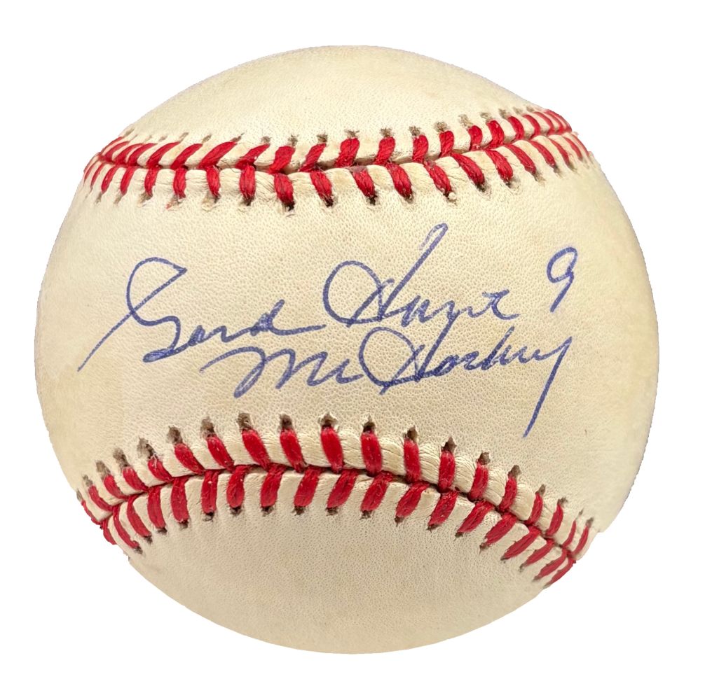 Gordie Howe Detroit Red Wings Signed Official NL Baseball Mr. Hockey PSA/DNA