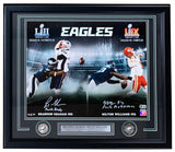 Graham Williams Signed Framed 16x20 Eagles Strip Sack Photo F Brady Mahomes BAS