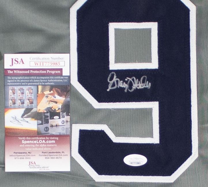 Graig Nettles New York Signed Gray Baseball Jersey JSA